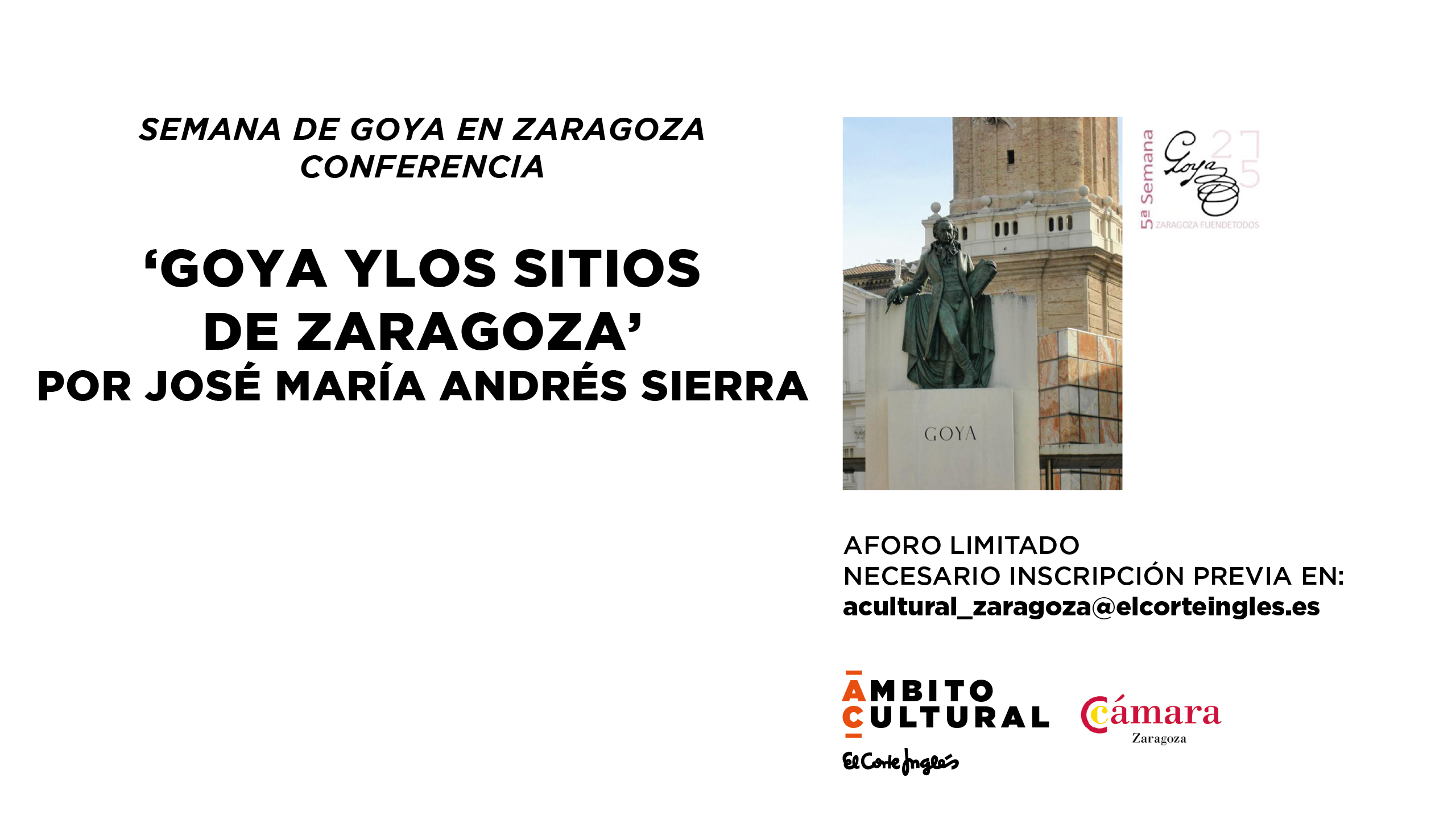 SEMANA DE GOYA EN ZARAGOZA: 'GOYA Y LOS SITIOS DE ZARAGOZA'